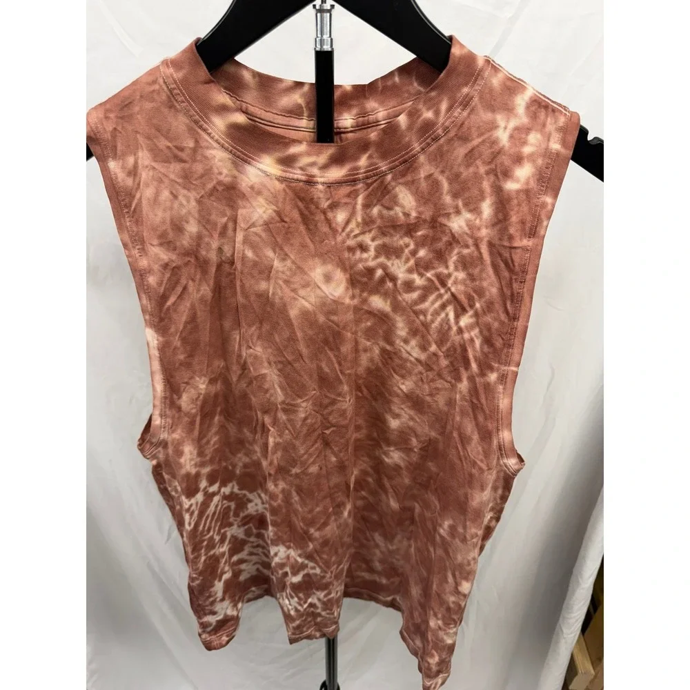 Lululemon‎ All Yours Tank Tie Dye in Marmoleado Tie Dye Ancient Copper W1CTBS 10